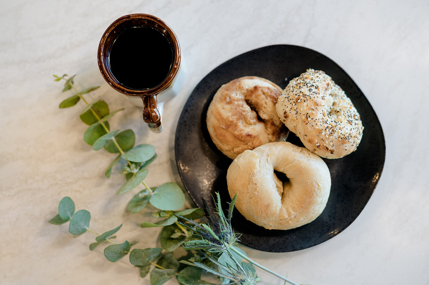 Everything Bagels and Coffee